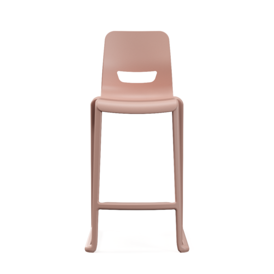Postura+ One Piece High Back Stool