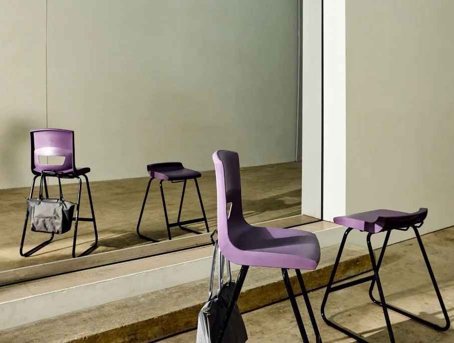 violet postura ergonomic classroom chairs